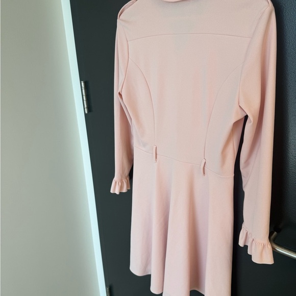 Rinascimento L EUC pink preppy tennis dress with gold buttons - Picture 8 of 15